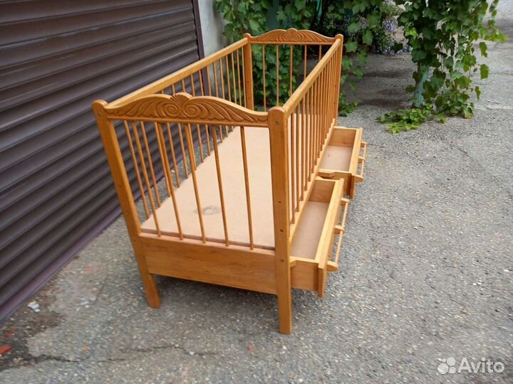 Детская-подростковая кроватка