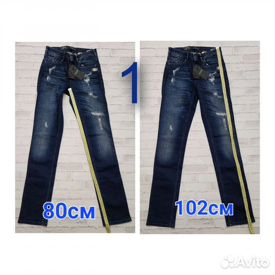 'Джинсы Scotch&soda р: 1,3) W25L32; 2) W25L30