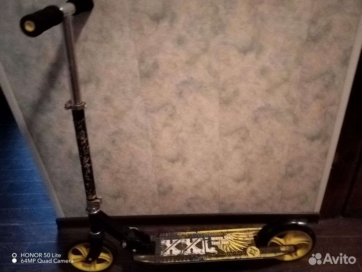 Самокат детский двухколесный бу