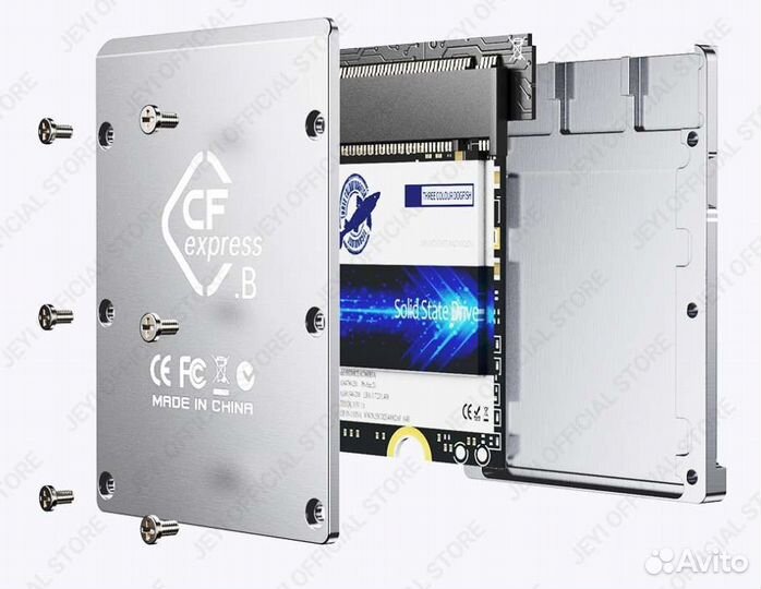 Адаптер карта памяти CFexpress B для SSD 2230 M.2