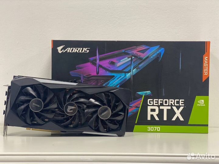 GeForce RTX3070 Gigabyte Aorus Master 8Gb