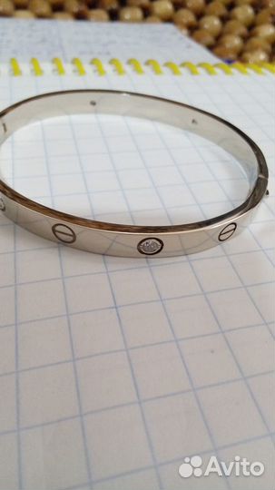 Золотой браслет Cartier love 585