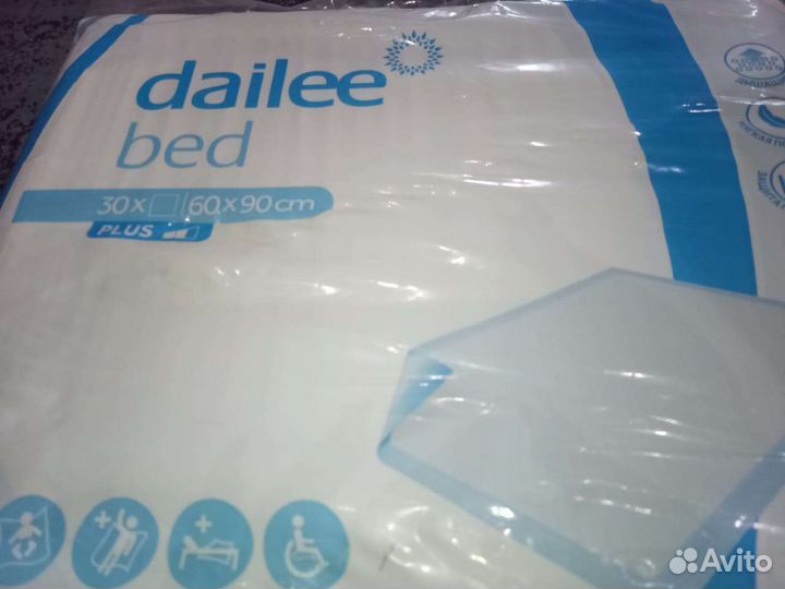 Пеленки одноразовые 60х90 30 штук