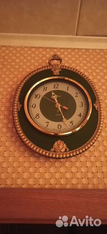 Часы настенные янтарь кварц