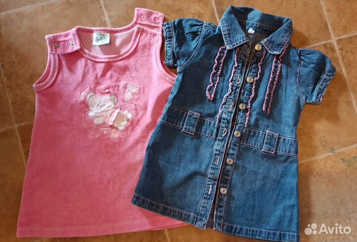Вещи для девочки от 1 года