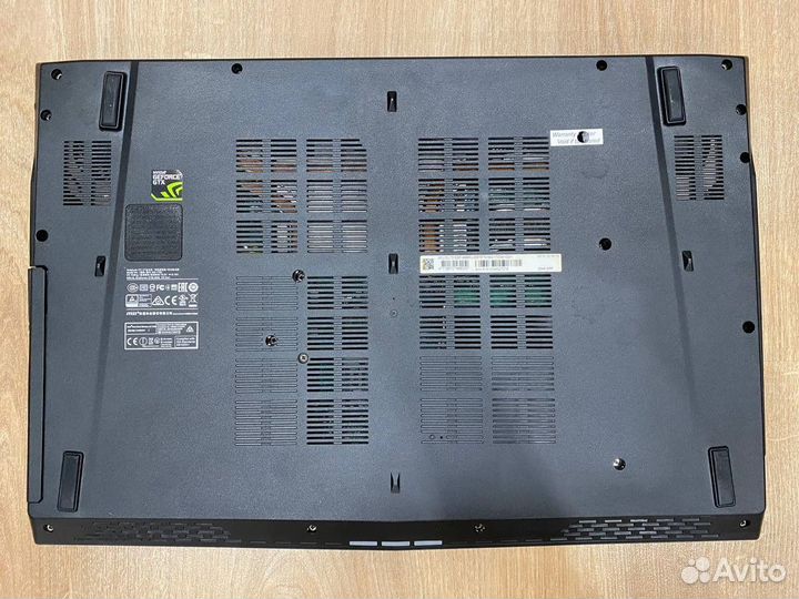 Ноутбук msi gl72 6qf