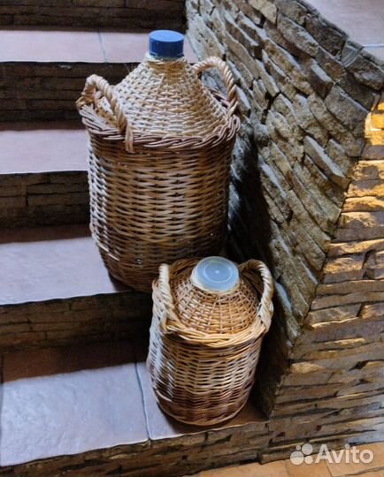 Стеклянные бутыля 10 литров