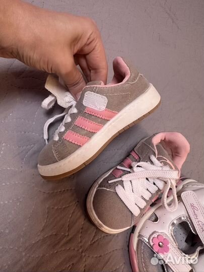 Обувь пакетом для девочки 26