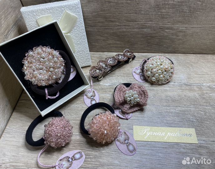 Резинка для волос ручной работы