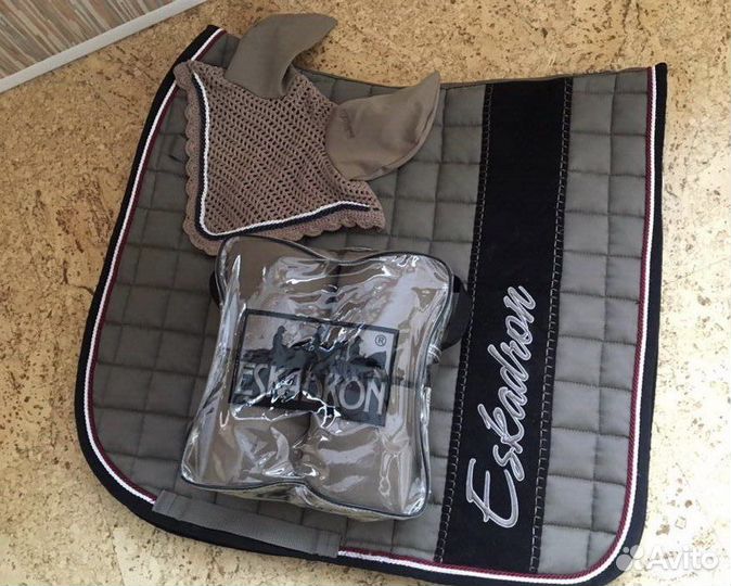 Комплект выездка Eskadron, вальтрап, уши, бинты