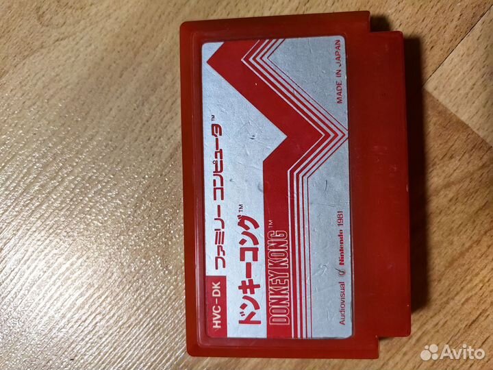 Donkey Kong (HVC-DK) картридж famicom