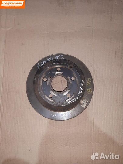 Диск тормозной задний Toyota Camry XV40