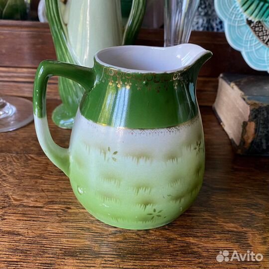 Антикварный Чайный сервиз Жницы Пастушки