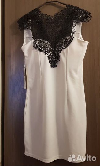 Вечернее платье 42 44 белое
