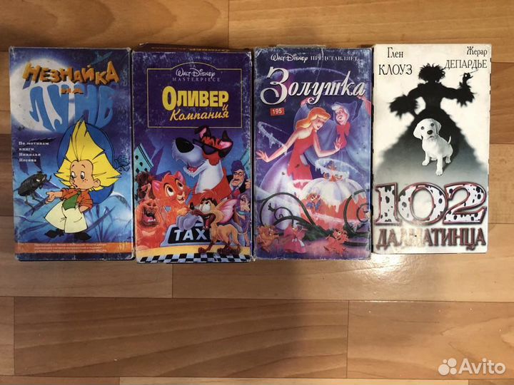 Лицензионные видеокассеты с фильмами