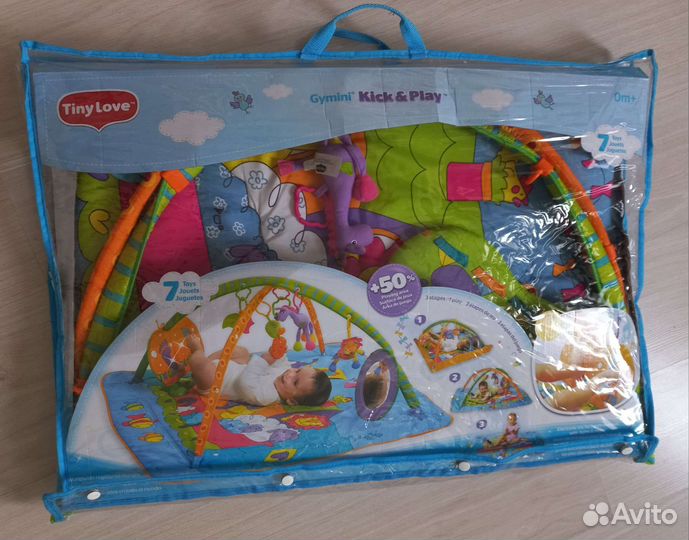 Развивающий коврик tiny love