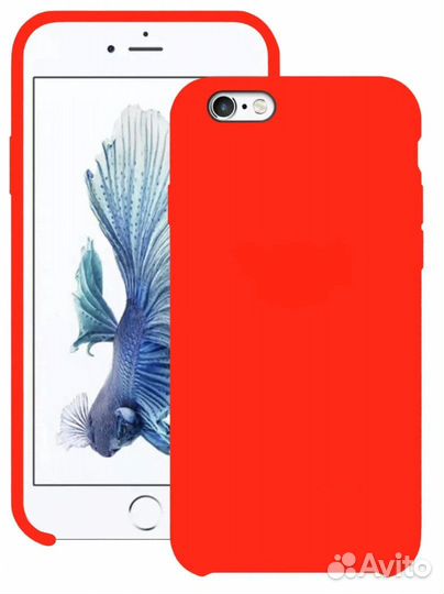 Силиконовый чехол для iPhone 6/6s Plus