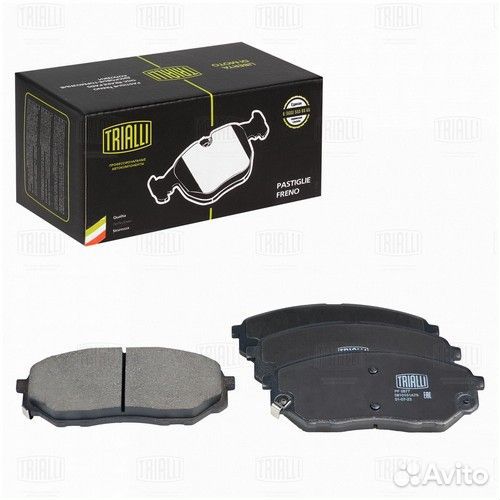 Колодки торм. для а / м hyundai santa fe (18) / kia sorento (15) диск. перед. r17 (pf 0877)