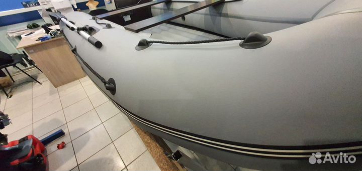 Лодка пвх Triton Air 330 серая