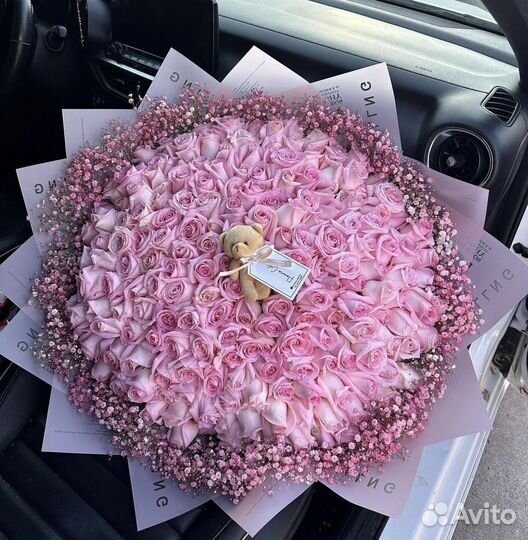 Цветы гипсофила букет подарок день рождения