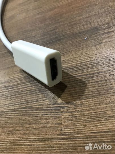 Кабель Apple thunderbolt (mini dp to hdmi)