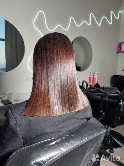 Модель на кератин, ботокс