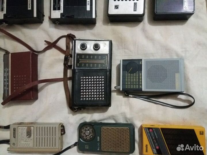 Малогабаритные радиоприемники СССР