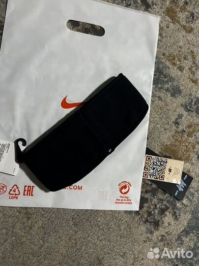 Бандана Nike Club Fleece Headband W Black Оригинал