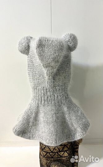 Шапка шлем для малышки