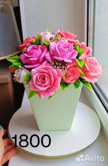 Букеты цветов из мыла