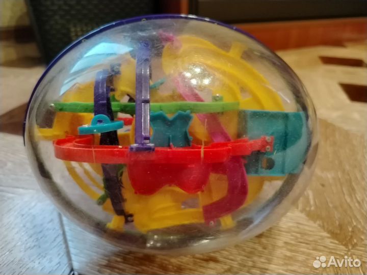 3D лабиринт. Головоломка в виде элипса