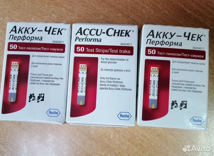 Тест полоски акку чек перформа