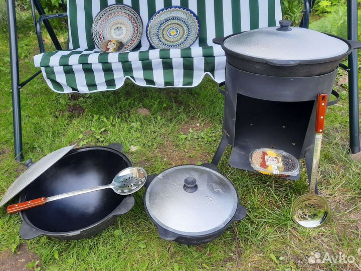 Казан чугунный