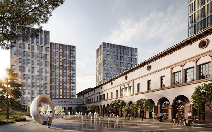 2-к. квартира, 59 м², 2/21 эт.