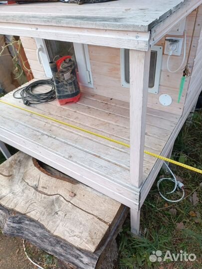 Кошачий домик уличный