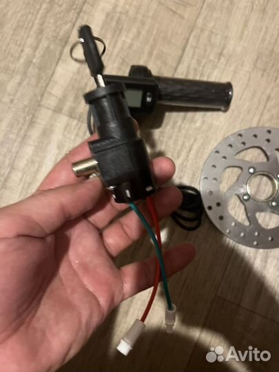 Ручка газа для электровелосипеда