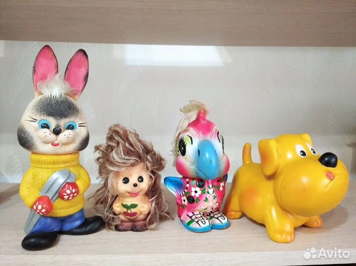 Игрушки резиновые