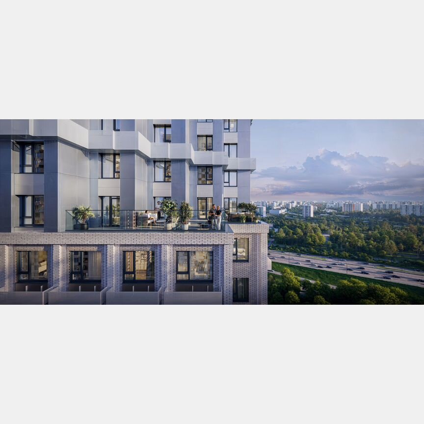 2-к. квартира, 62,6 м², 2/22 эт.