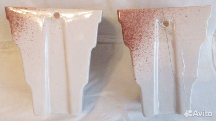 Кашпо вазон настенное из керамики