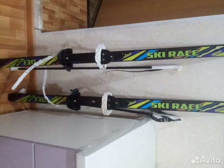 Лыжи детские без ботинок