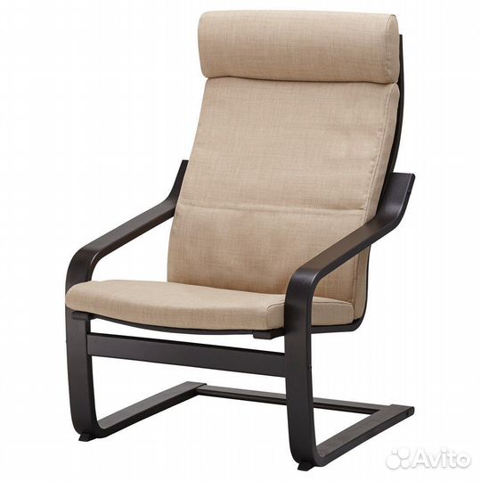 Подушка-сиденье на кресло новая икеа поэнг