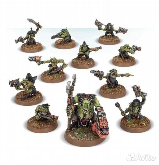 Warhammer 40000 миниатюры orks gretchin