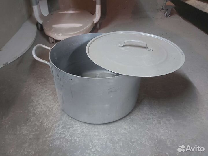 Кастрюля алюминиевая 30 литров