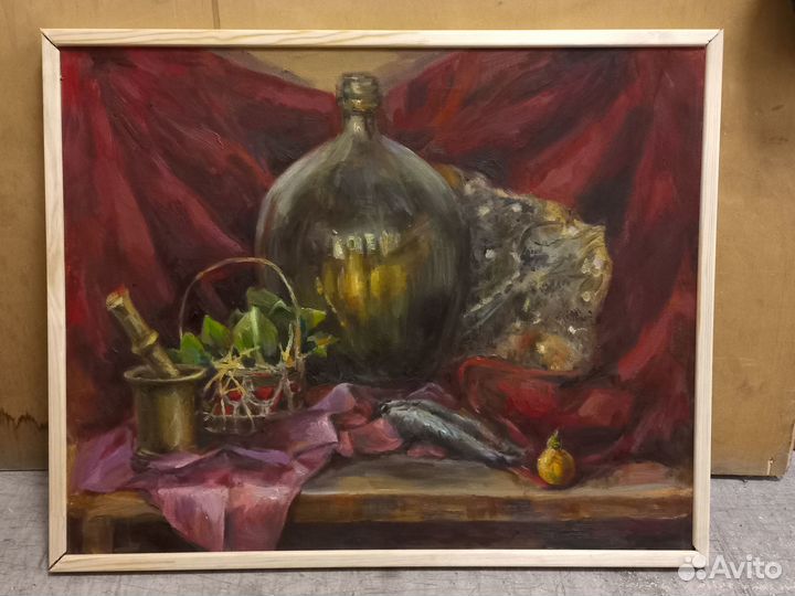 Учебный Натюрморт маслом