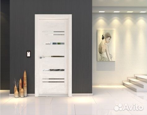 Межкомнатные двери с зеркалом