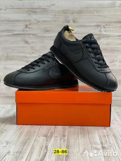 Кроссовки nike cortez black 41-45