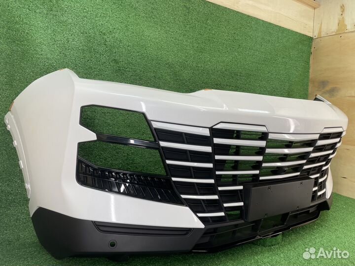 Бампер передний белый Jetour dashing