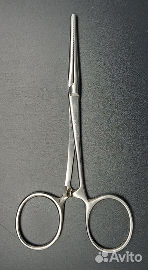 Зажим медицинский.13см.#7