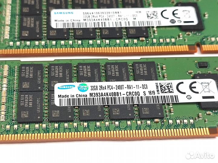 DDR4 REG ECC 32Gb Samsung M393A4K40BB1 2400MHz