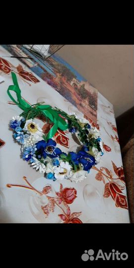 Венок ручной работы